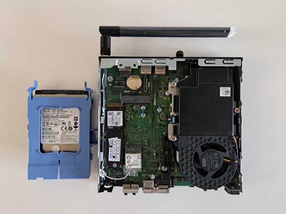 Dell 3080 Micro/ i3 10100T /16 Gb / 256 Nvme / 500 HDD