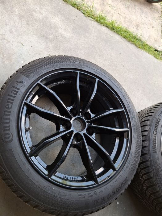 Set de jante r17 cu anvelope 225 50 r17 Continental