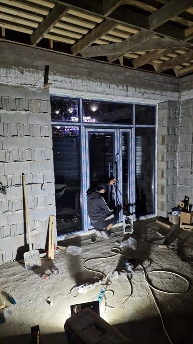 Алюминиевые окна двери витражи