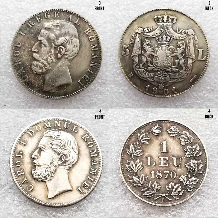 Moneda comemorativa Romania perioada 1868-1941 Replici