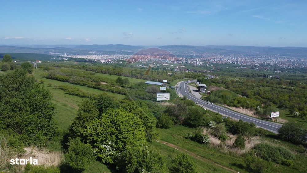 Teren 2685 mp cu panoramă Feleacu. Proiect rezidențial