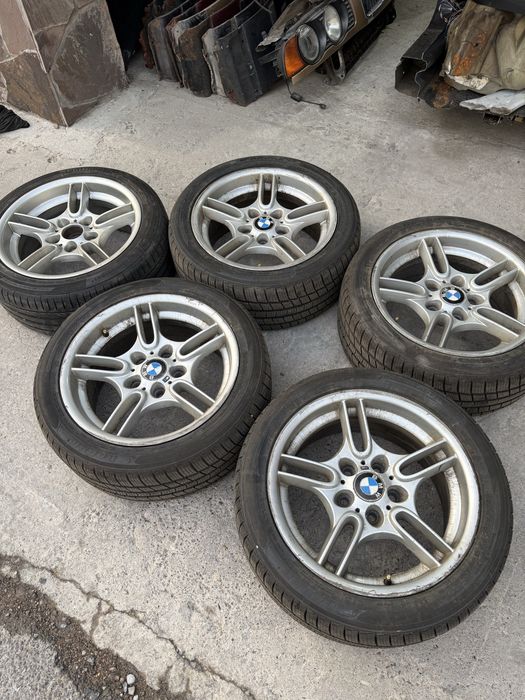Диски 166 стиль на BMW e39 R17