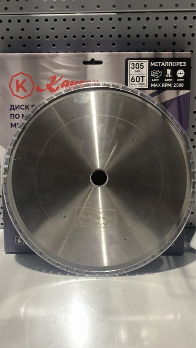 Пильный диск по металлу Ø305x30x60T KAYZER