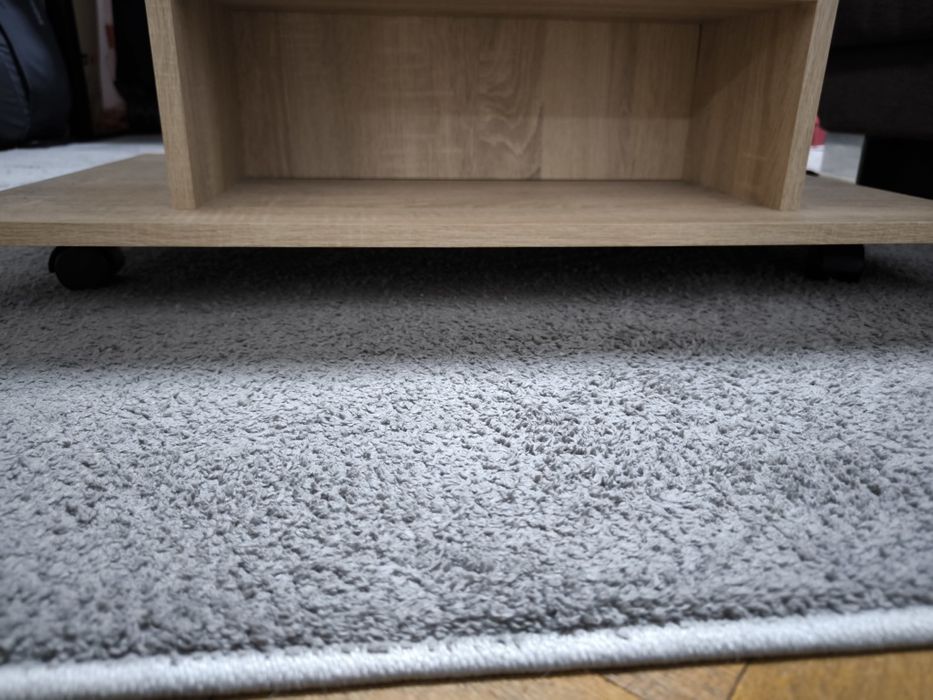 Masa cafea living cu roți si loc depozitare