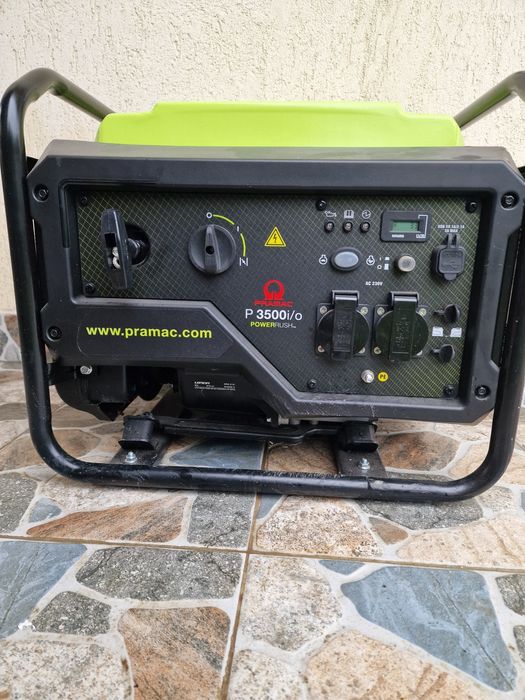 Generator  Pramac 3500 i/o cu 3 ore functionare