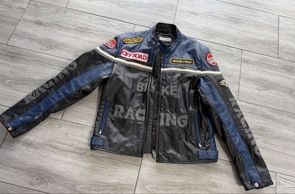 Geaca moto piele xl
