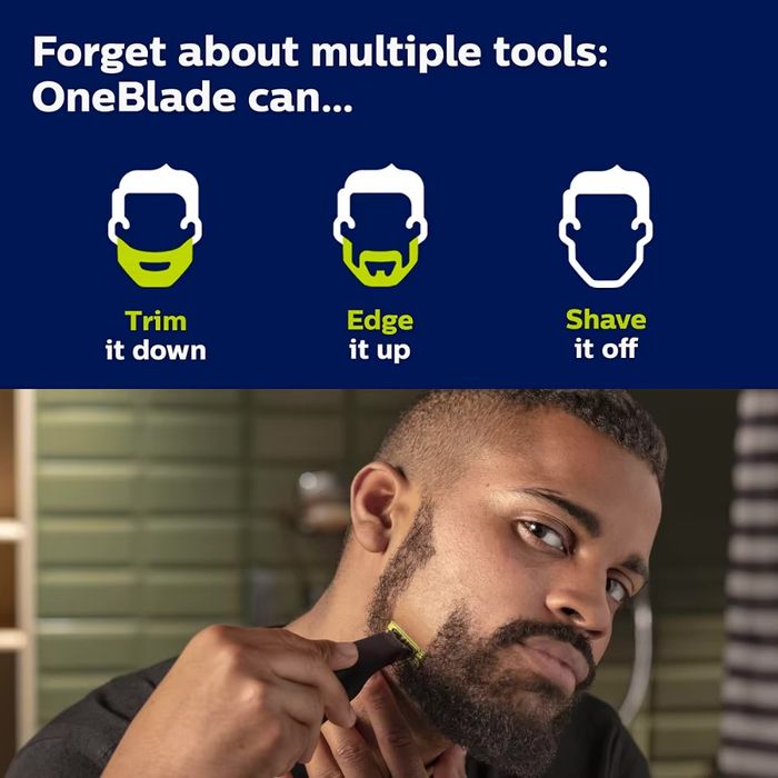 Триммер Philips OneBlade Pro QP6530 Триммер для Лица 1 Год Гарантия