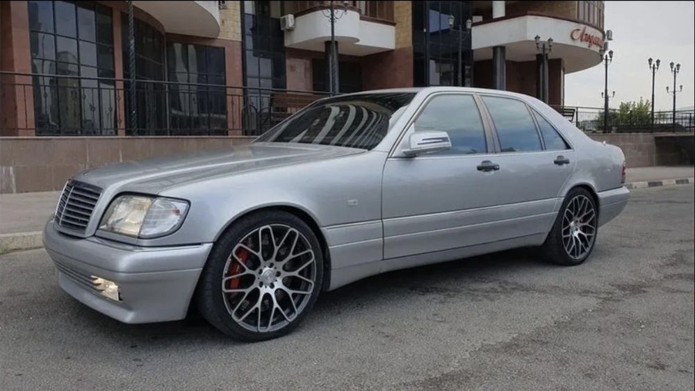Mercedes W140 Brabus бампера и пороги