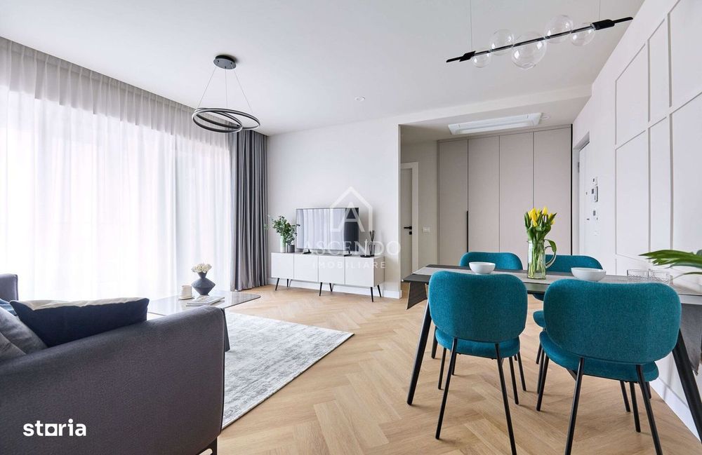 AFI Home North - Apartament 2 camere, cu balcon, etaj 4, pet friendly