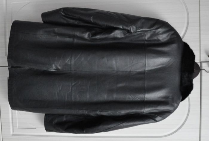 Мужская кожаная дубленка