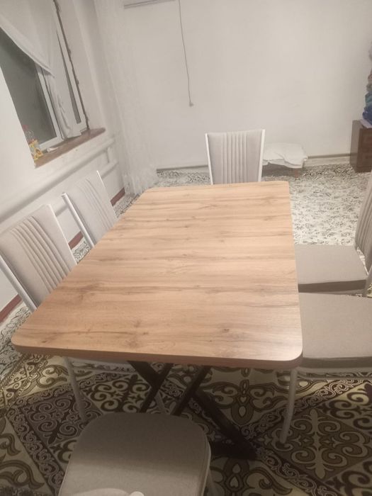 КСтол стулдарымен