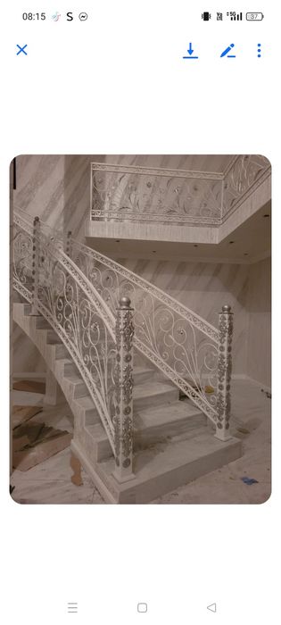 Lucrări la comanda din fier forjat