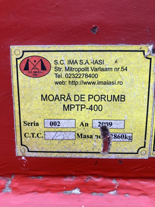 Moara De Porumb MPTP-400