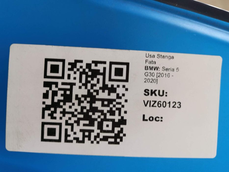 Ляв преден капак BMW Серия 5 G30 [ - ] Оригинален Lyav preden kapak BM