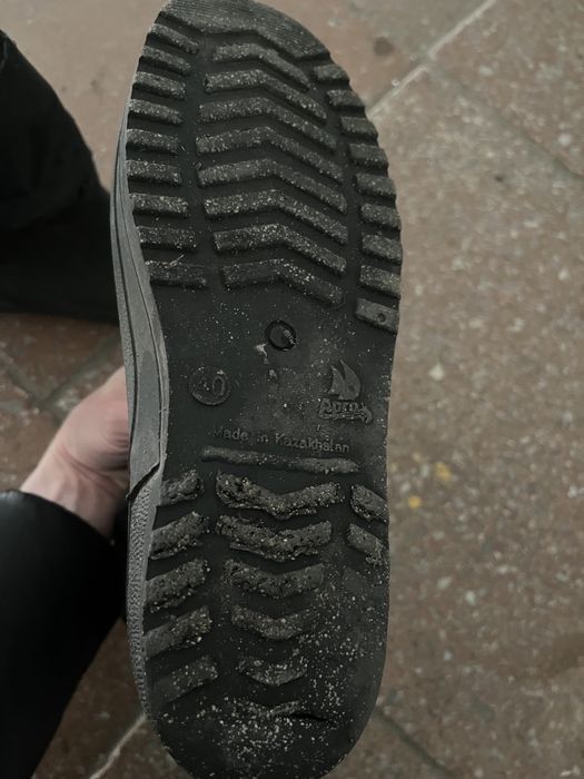 Сапоги прорезиненные утепленные 40 размер