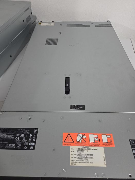 Server HP  DL360 Gen10 | 2× Xeon Gold 5118 | 32GB RAM | 2× PSU + sine