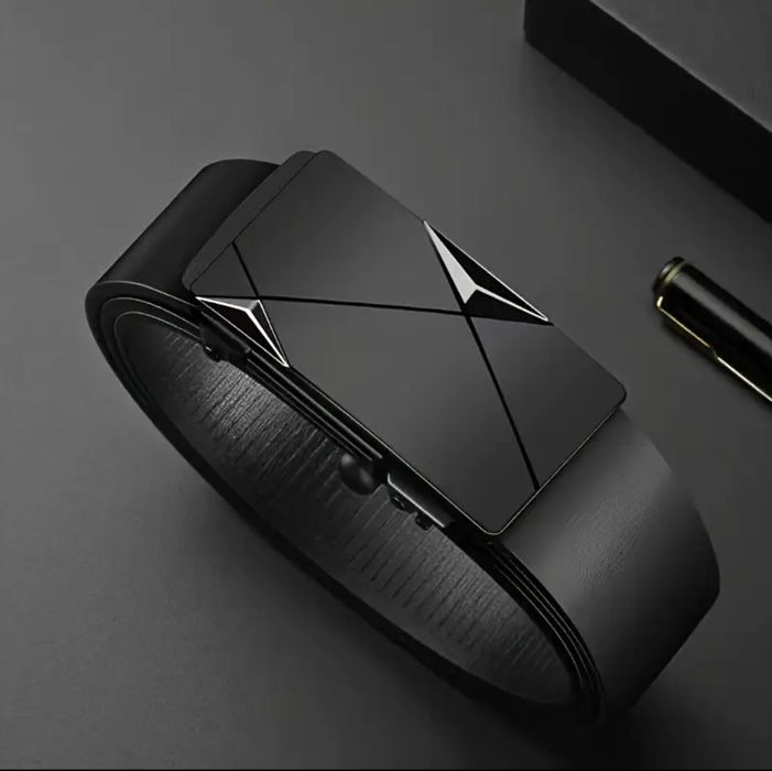 Официални Колани с автоматична катарама /Естествена кожа -10% Промоция