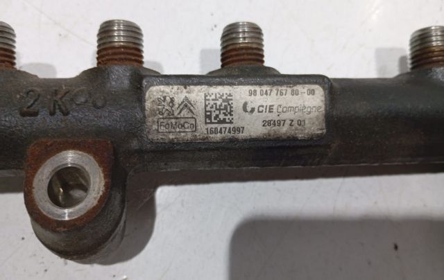 Rampa injectoare 9804776780-00  1.6HDI Peugeot 308 T9 [2013 - 2017]