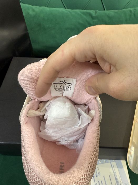 Adidasi AMIRI MA-1 piele naturala 100%  Full Box Premium colectie noua