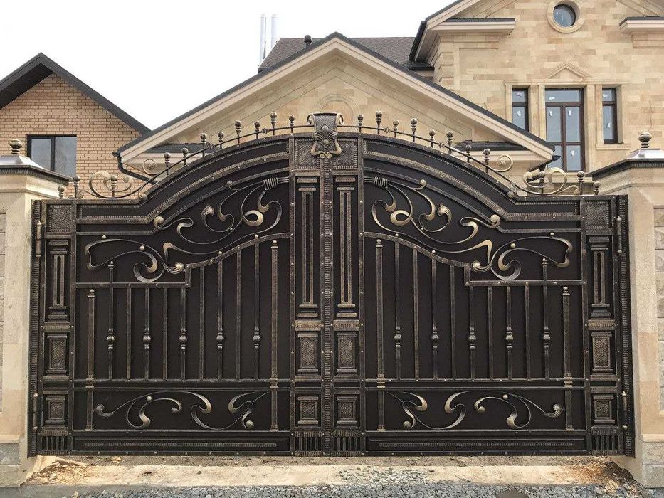 Покраска ворот и ремонт ворот. Darvoza va eshiklarni böyash xizmati