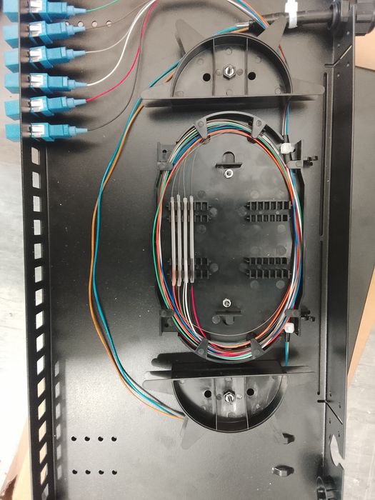 Сварка оптоволокна (ВОЛС) Интернет кабеля ()