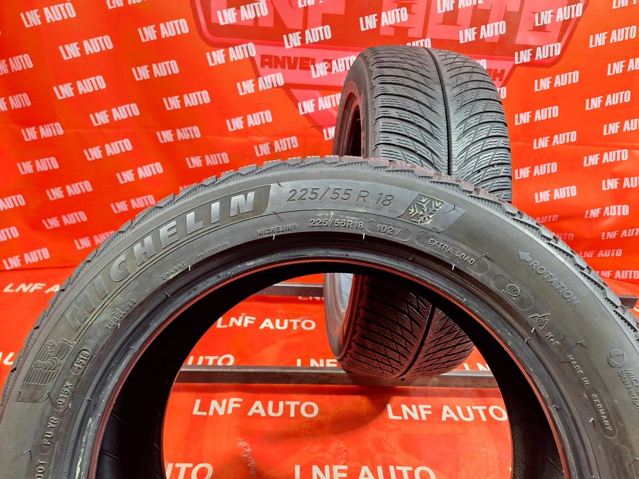 Anvelope de IARNA - 225/55/18 - Michelin 5 - 6.5 MM - DOT 2018 !