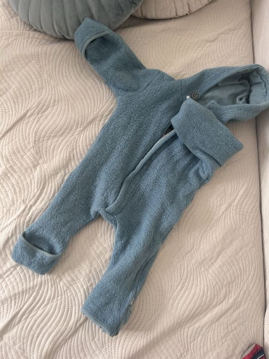 Hessnatur Бебешки космонавт вълна