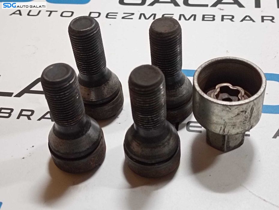 Set Prezoane Antifurt Roti Jante BMW Seria 3 F30 2011 - 2018 [M7619]