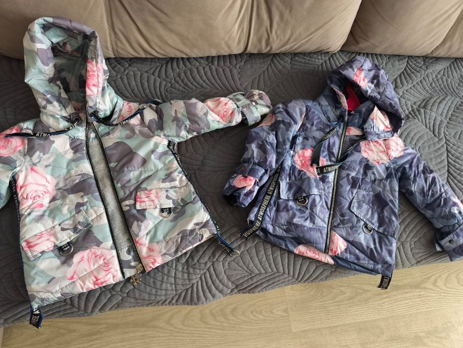 Куртки осень - весна на девочку