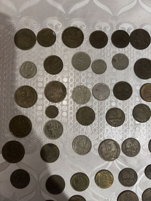 монеты разных годов СССР