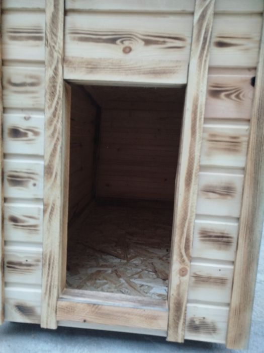 Утепленная будка для средней собаки