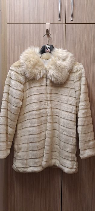 палто изкуствен косъм