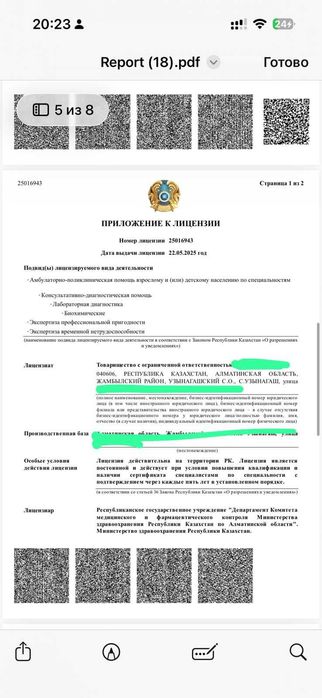 Медицинская лицензия