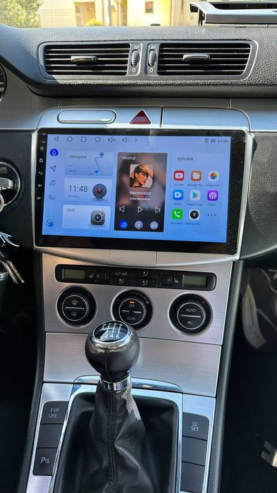 Navigatie dedicata android VW Passat B6 B7 CC CarPlay AndroidAuto DSP