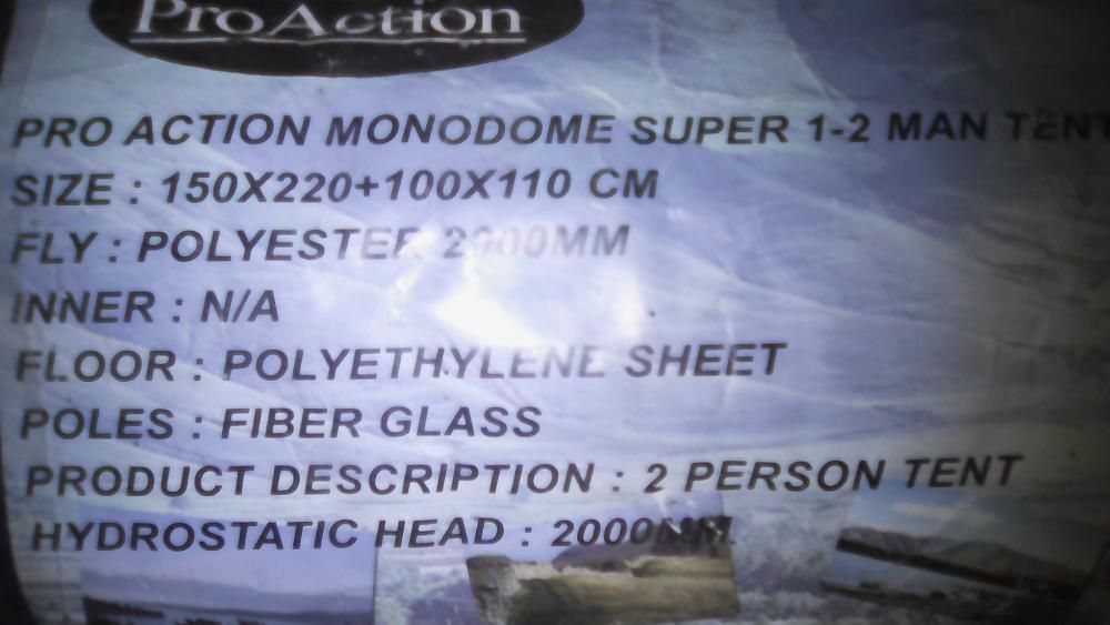 Палатка 3,6,8 местни Качествена,с преддверие. "Pro Action"-3 местна