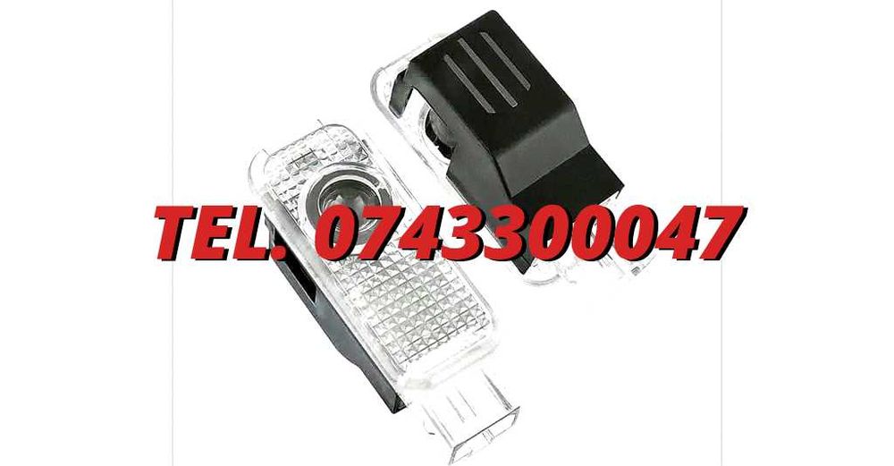 Set Logo Proiectoare Lampi 3d Led Lumini Usi Portiere Audi A  Q