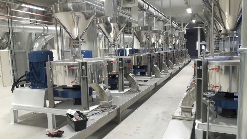 Turkiya Mini Tosh Un Tegirmoni "Baybal" soatiga 500 kg