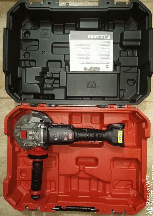 Parkside flex turatie variabila polidisc polizor pe baterie 20V 8A 4A