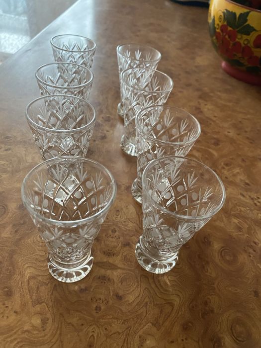 Рюмки хрусталь чехия