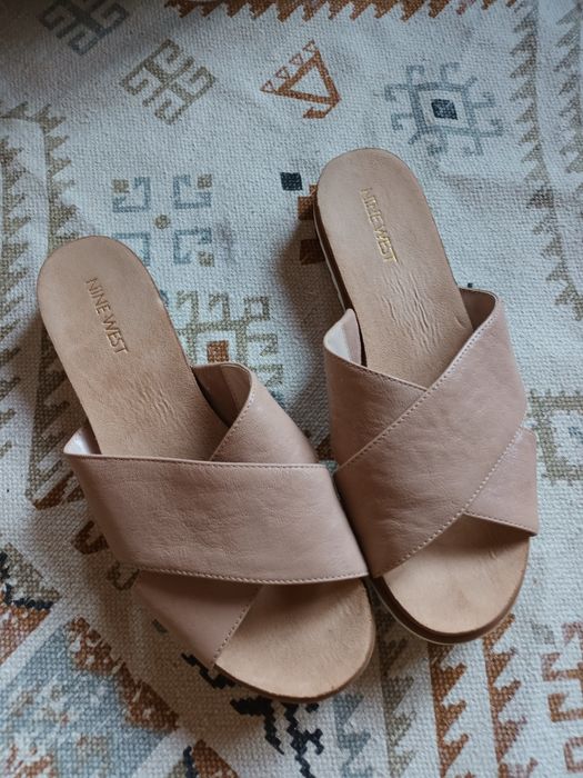Sandale piele, Nine West