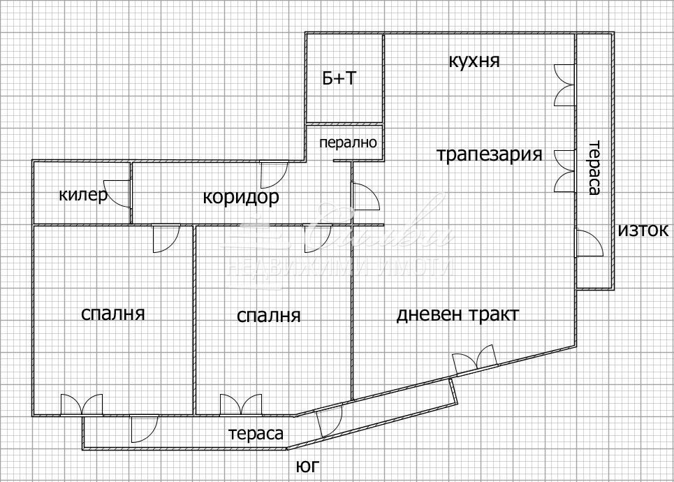 Тристаен апартамент НОВО строителство- кв. Център!
