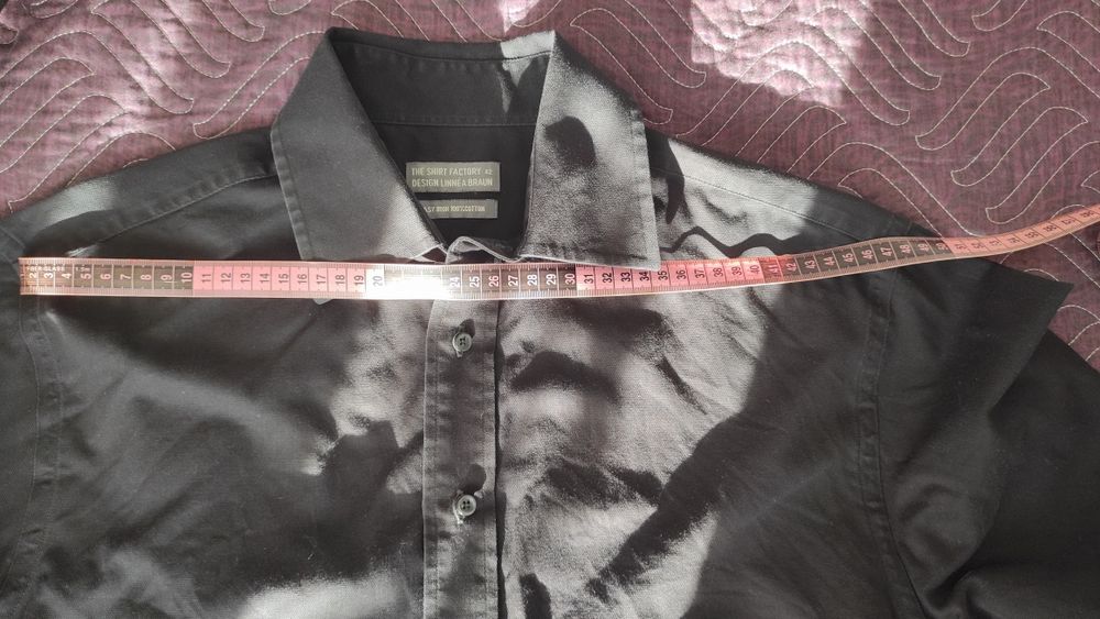 Cămașă neagra bărbați - mărime 42