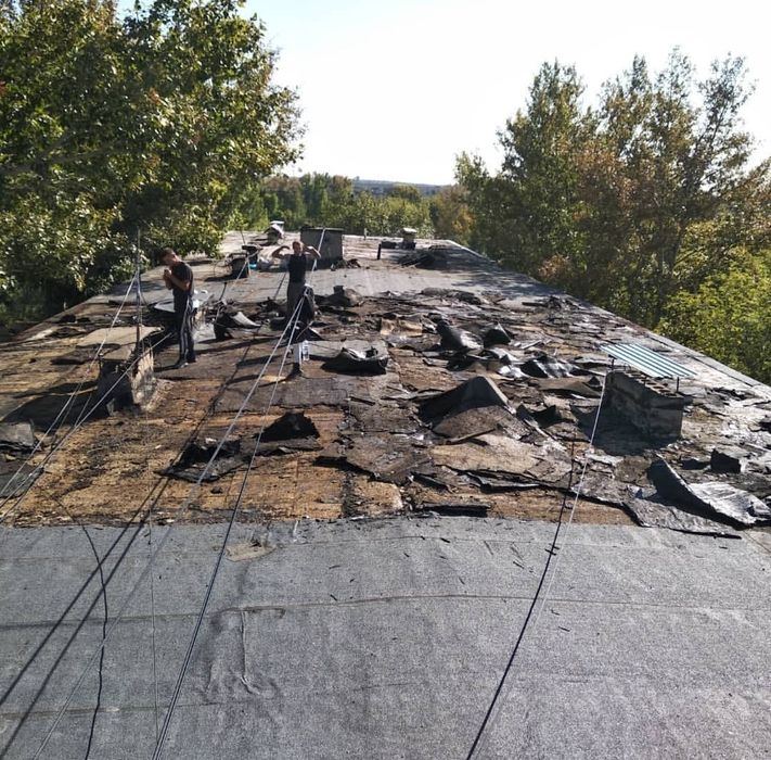 Унифлекс, линокром, бикрост, наплавление ремонт кровли