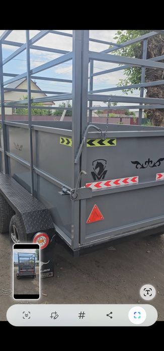 Продам прицеп коневоз с документами