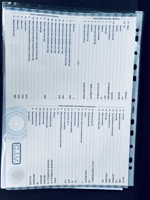 Renault Master 2.3 biturbo 165 CP 2017