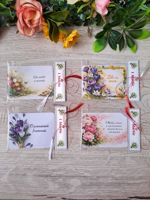 Mărțișoare cu magnet pentru frigider