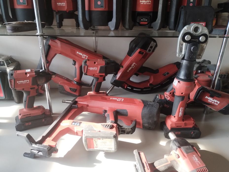 Scule hilti pe acumulatori .