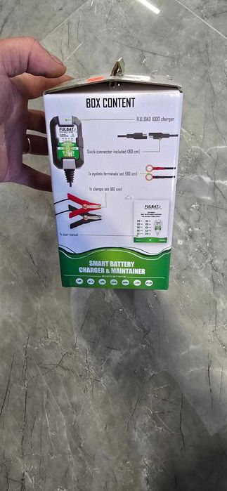 Incarcator baterii motociclete - atv inteligent fulbat 1000 6/12v 1A