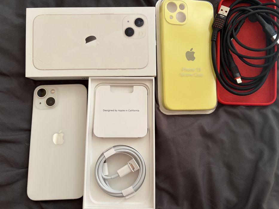 iPhone 13, 128 ГБ — белый