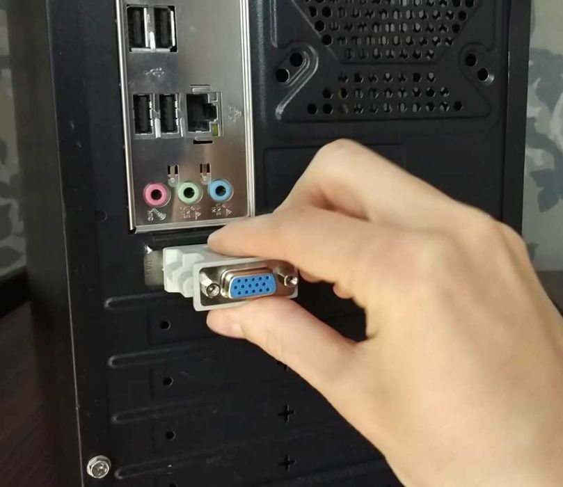 Переходник DVI-I 24+5 на VGA (D-Sub)